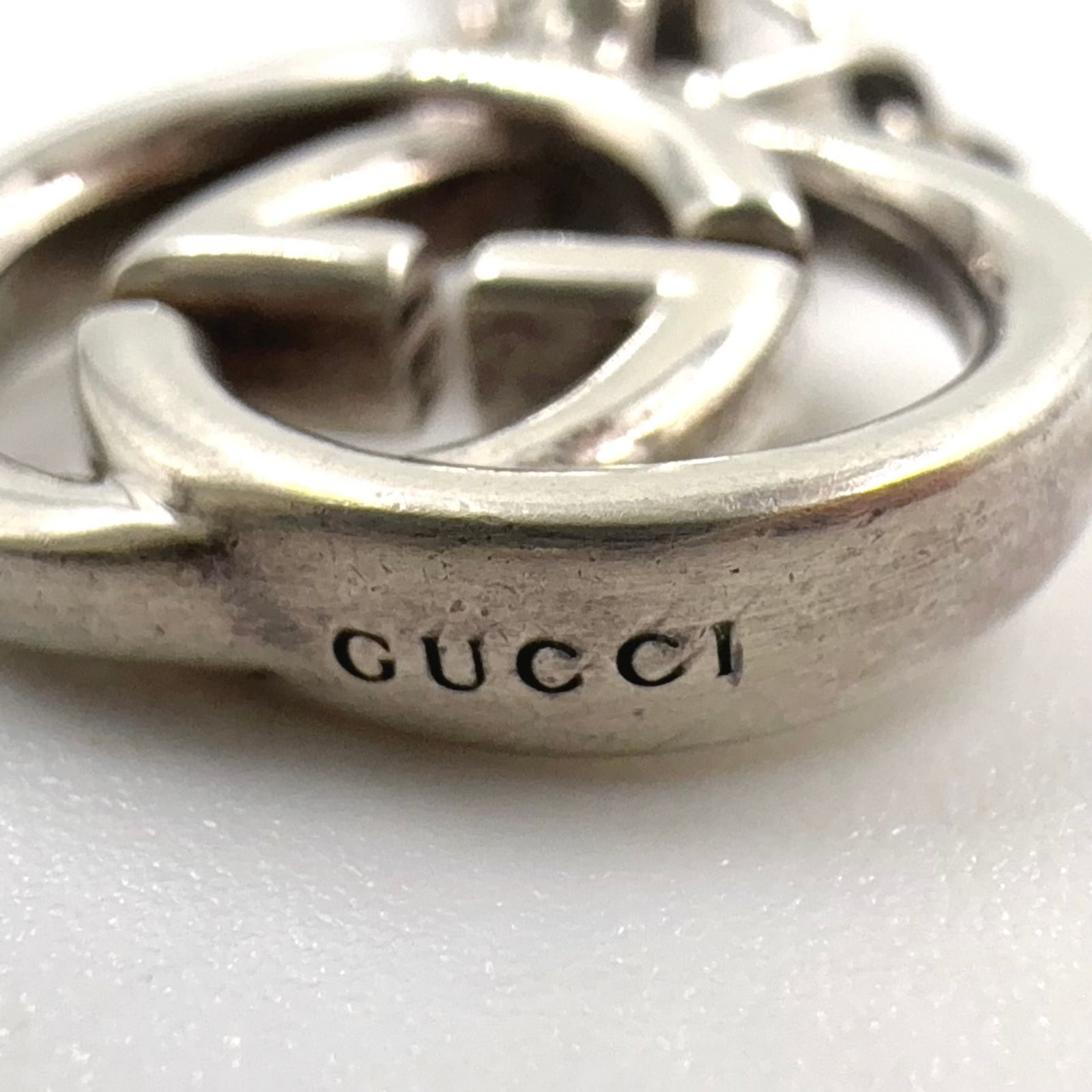 GUCCI インターロッキング Gペンダント SV925 シルバー