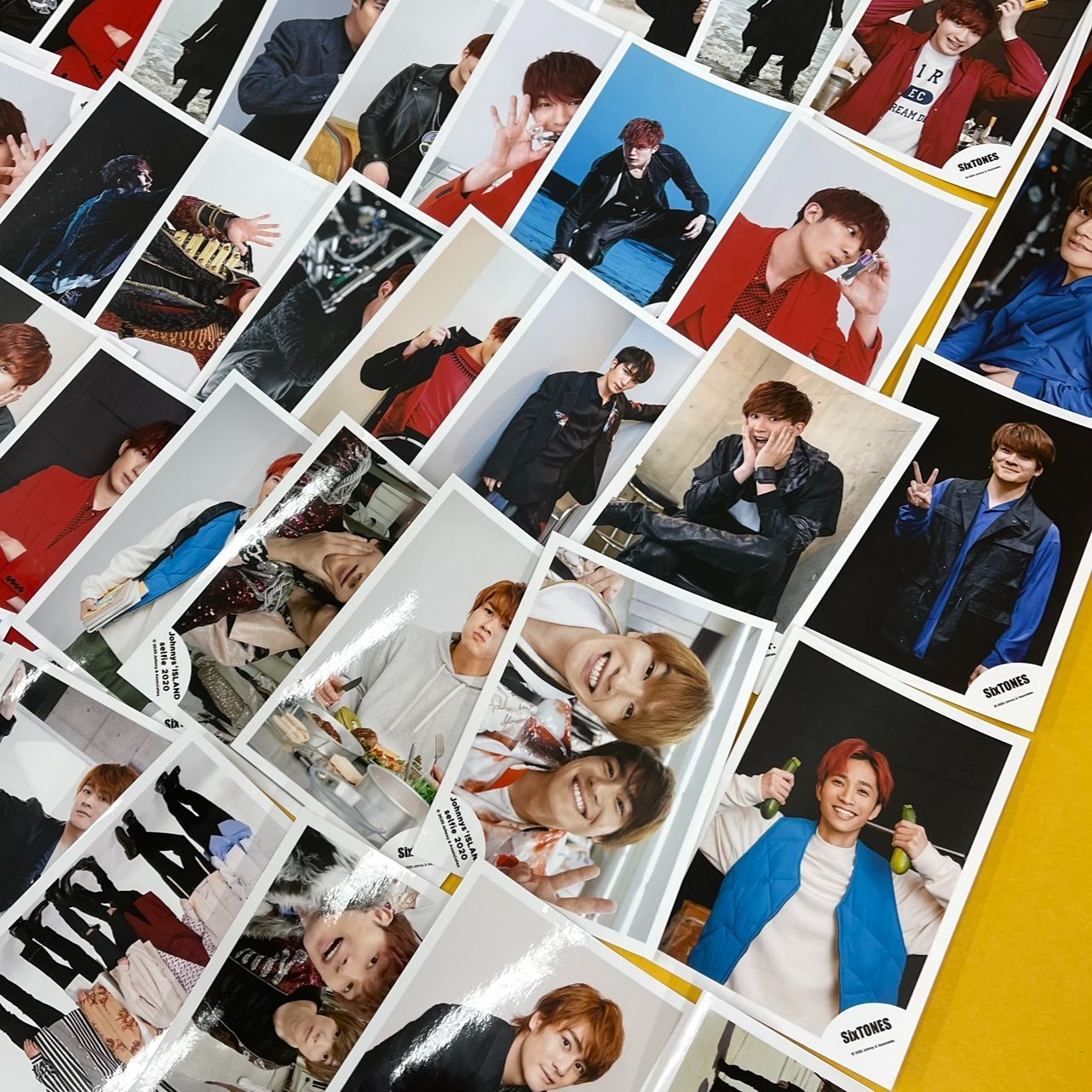 Johnny's - SixTONES アイランドストア限定 セルフィー 全12種 各3枚 計36枚 55枚】SixTONES ストーンズ 公式 写真 セット ジャニーズ