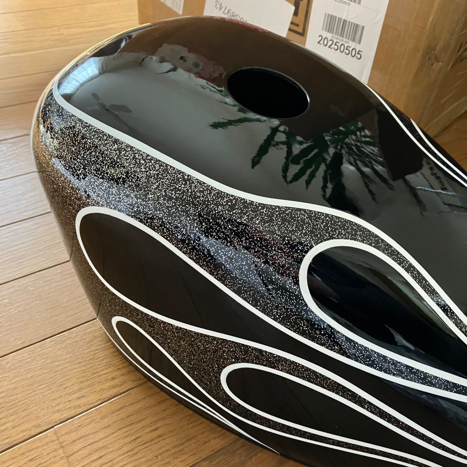 blowout スポーツスター タンクカバー フレイムス ファイヤー XL883N