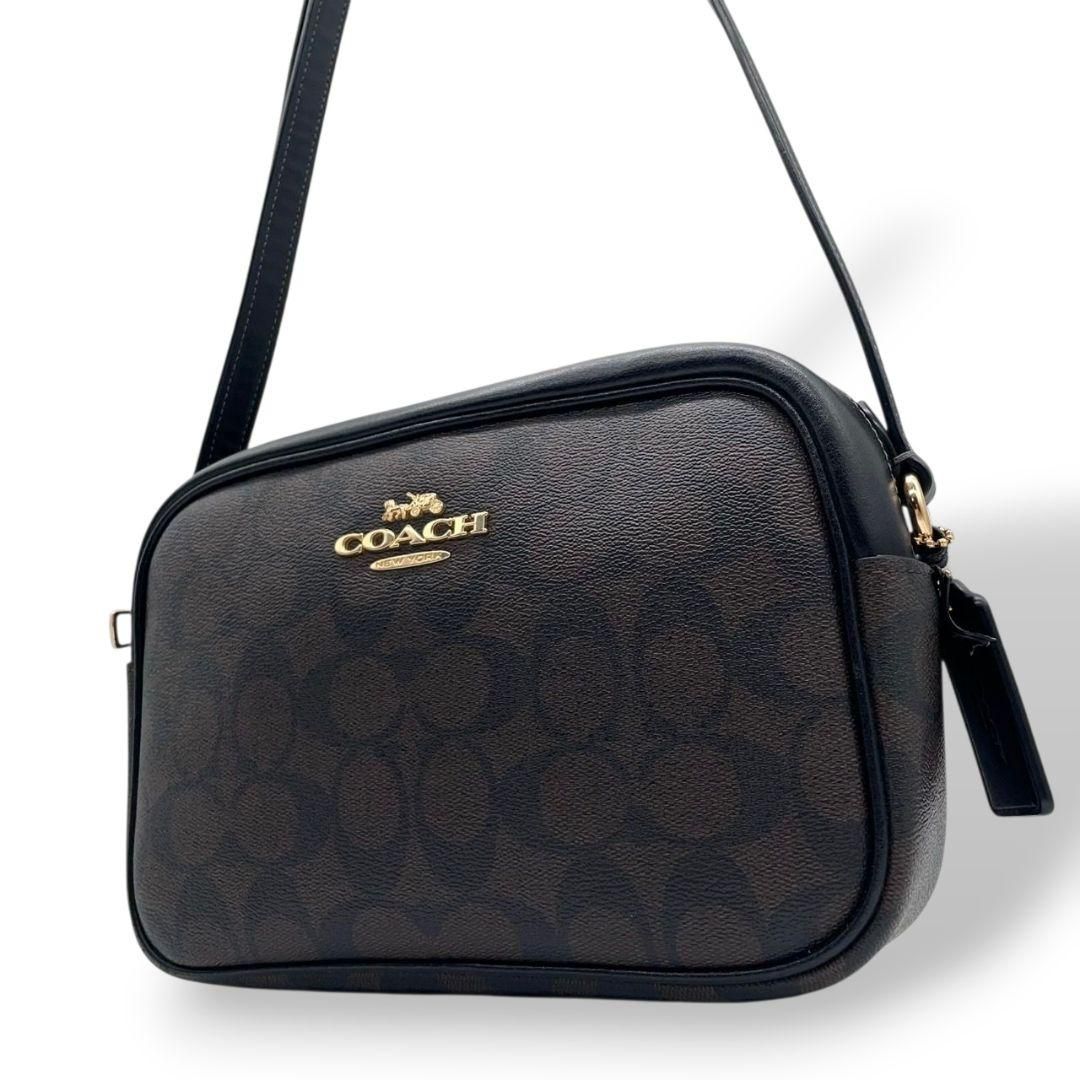 新品 COACH コーチ シグネチャー ショルダーバッグ カメラバッグ