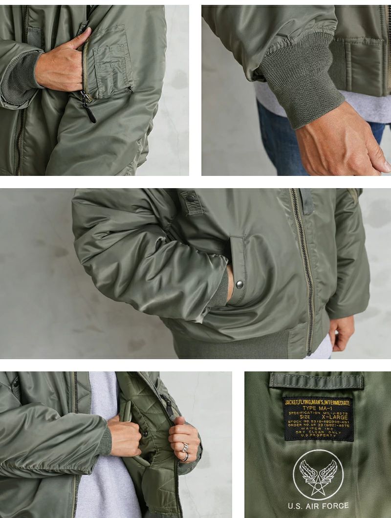 新品]米軍 最初期型 MA-1フライトジャケット MIL-J-8279モデル
