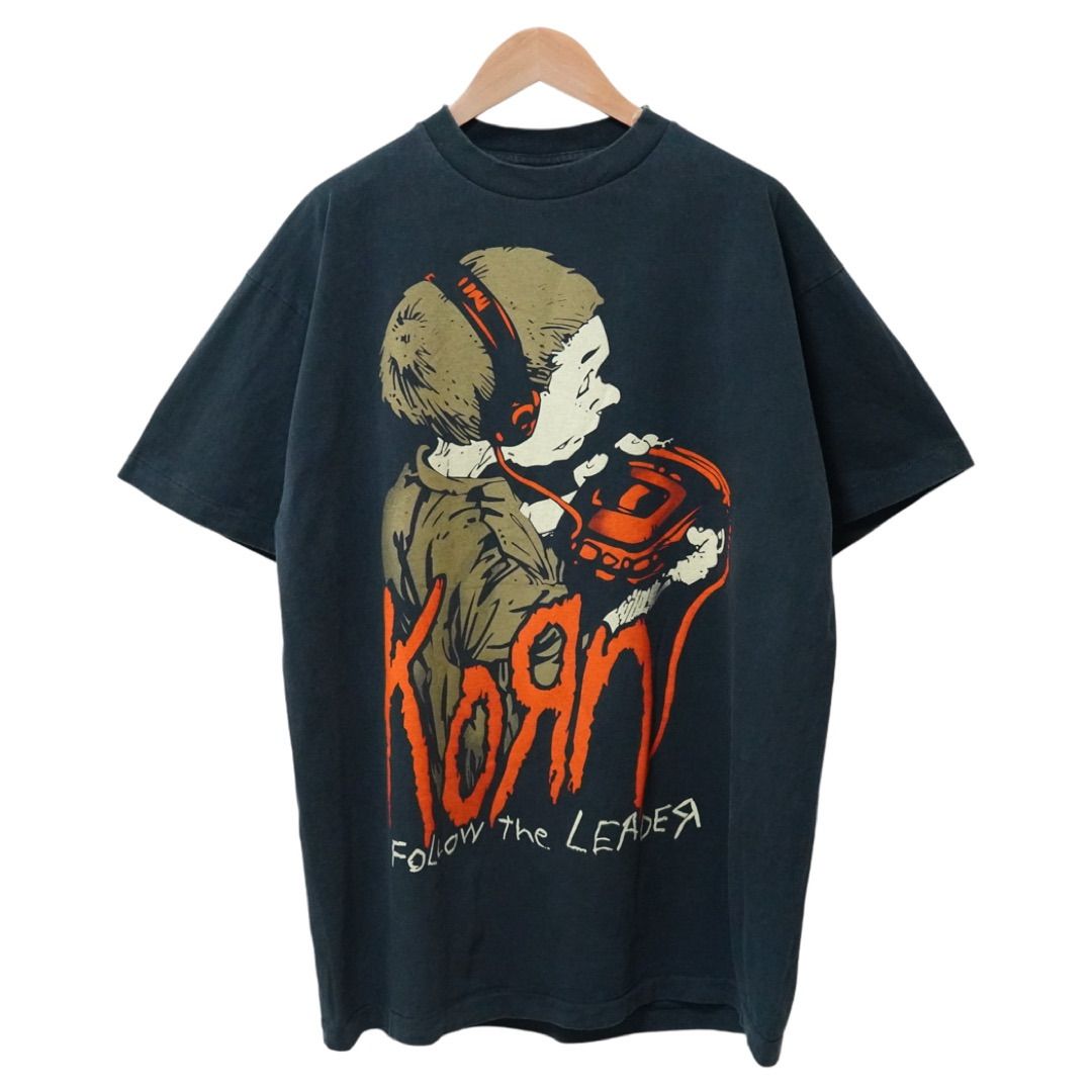 90-00s KORN コーン Tシャツ giantタグ XL相当 オリジナル 90-00s KORN コーン Tシャツ giantタグ XL相当 オリジナル