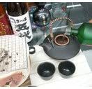 国産美濃焼 黒千代香2合セット2客ツル付(450g)東酒造 本格芋焼酎 黒麹仕込み寿百歳 (鹿児島県) 720ml