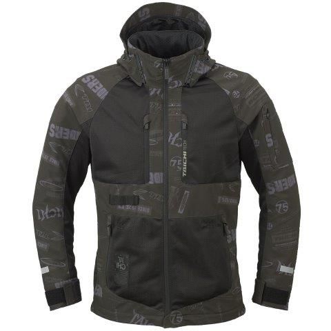 エアー パーカ アイコンブラック 3XLサイズ RSJ354 アールエスタイチ