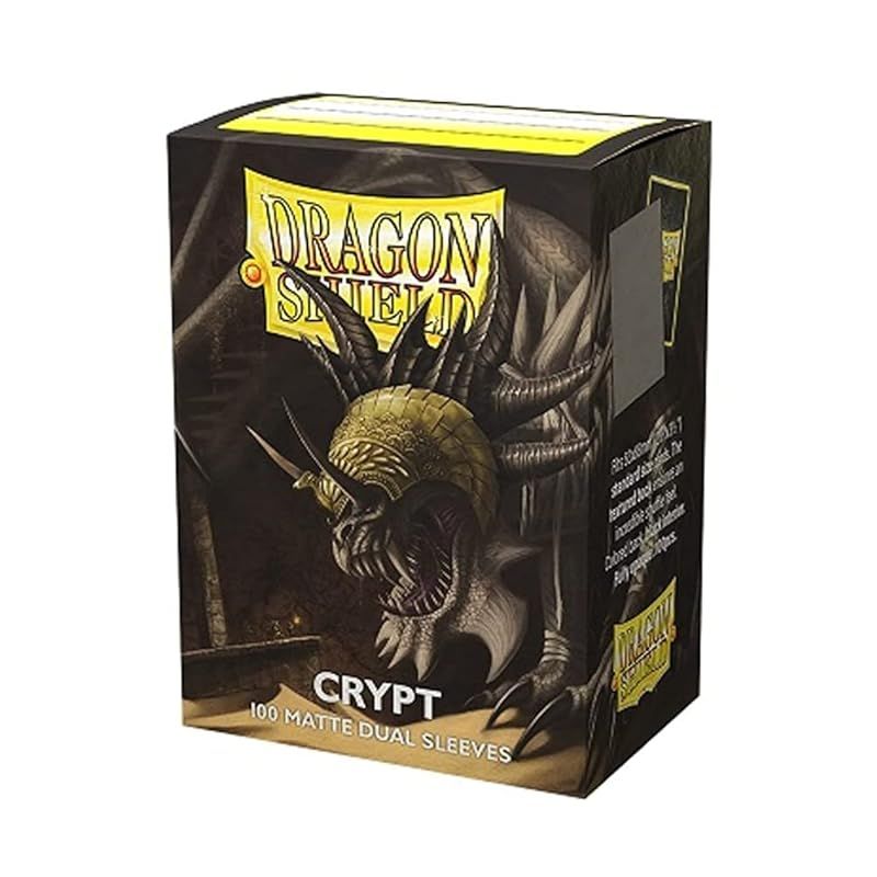 ドラゴンシールド(Dragon Shield) マットデュアルスリーブ 標準サイズ Crypt 100枚 AT-15052 1