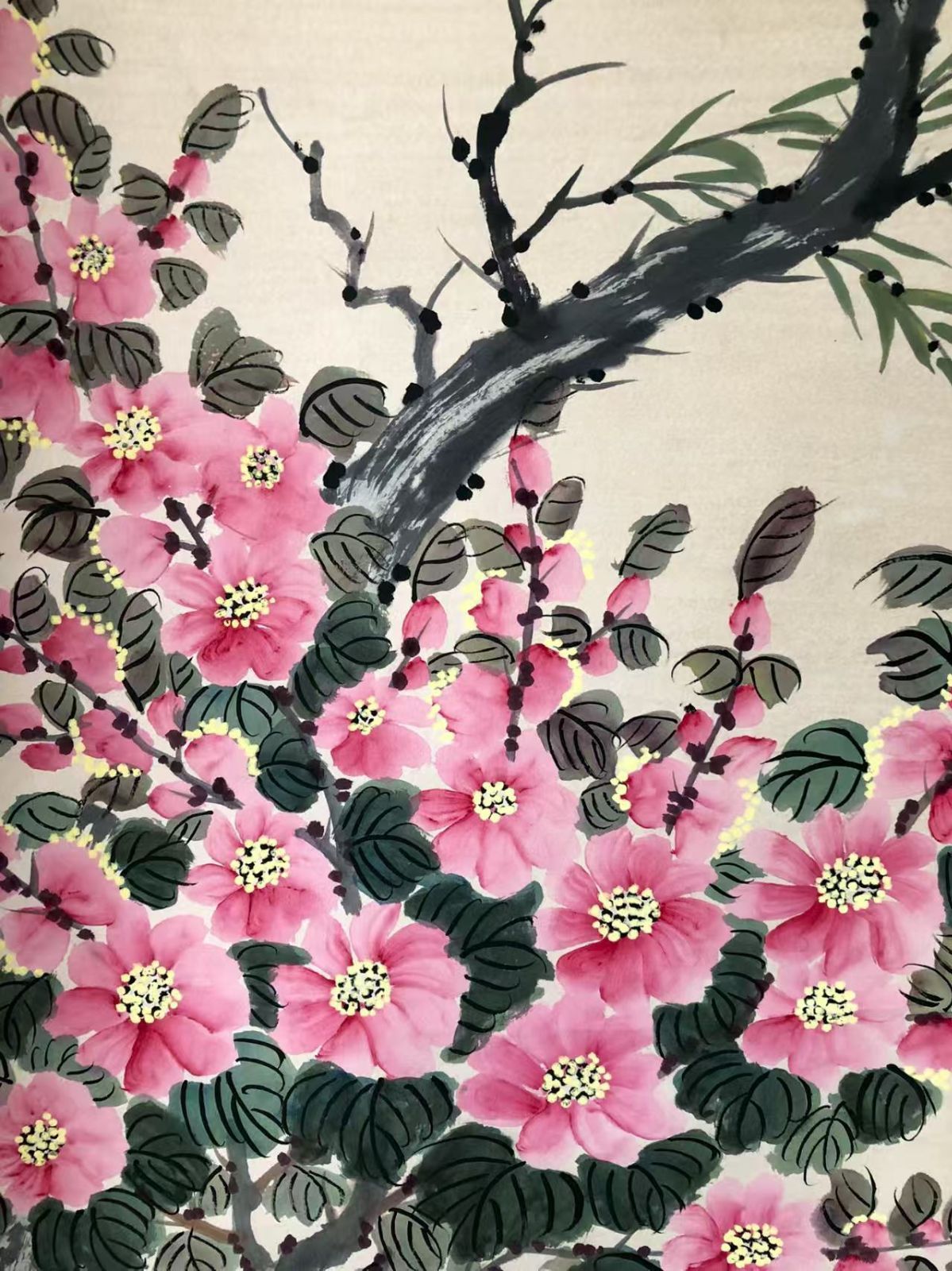 宣かみ画.観賞品.文房置物.中国骨董25090709