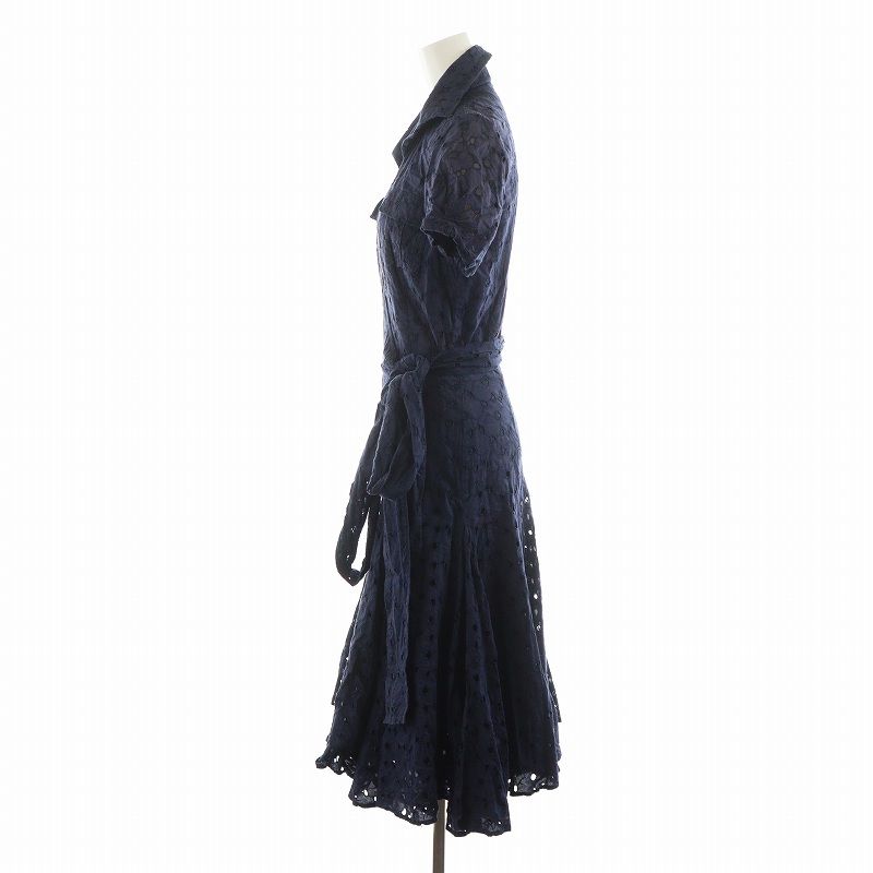ダイアンフォンファステンバーグ　カシュクールプリーツワンピース　シアー　ロング丈 ダイアンフォンファステンバーグ DIANE von FURSTENBERG