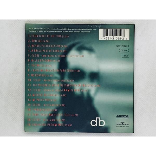 CD DAVID BOWIE 1.OUTSIDE / デヴィッド・ボウイ アウトサイド / デジパック仕様 セット買いお得 J01