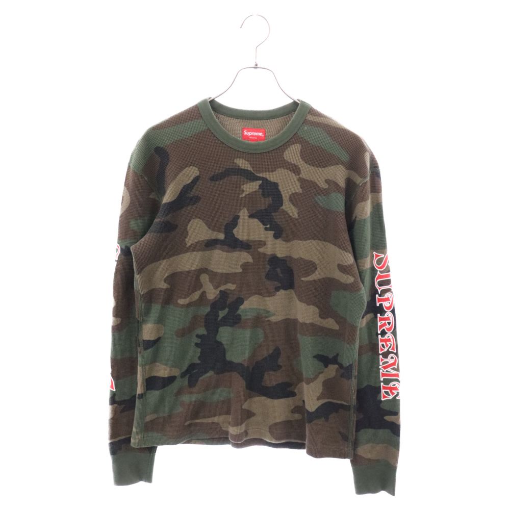 今年人気のブランド品や 17AW (シュプリーム) SUPREME Sleeve Thermal Waffle Logo トップス
