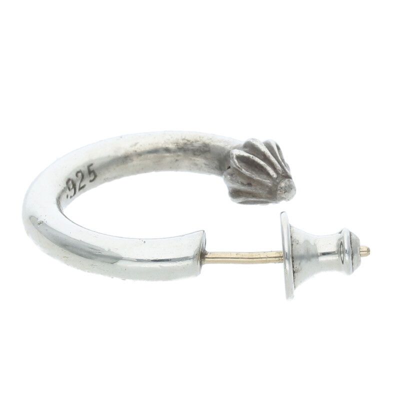 クロムハーツ HOOP PLAIN/プレーンフープ シルバーピアス メンズ 【5/1