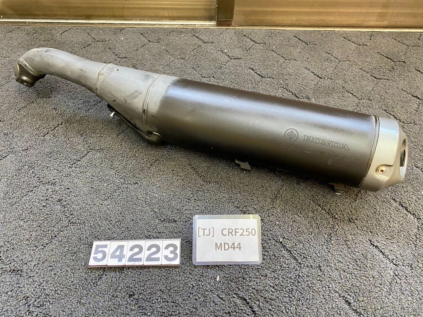 【送料無料】[TJ 54223]ホンダ CRF250 MD44 マフラー　サイレンサー