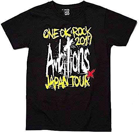ONE OK ROCK 2017 AMBITIONS ノースリーブ　Tシャツ　M ONE OK ROCK】2017 Ambitions Tシャツ ブラック 黒色 - メルカリ