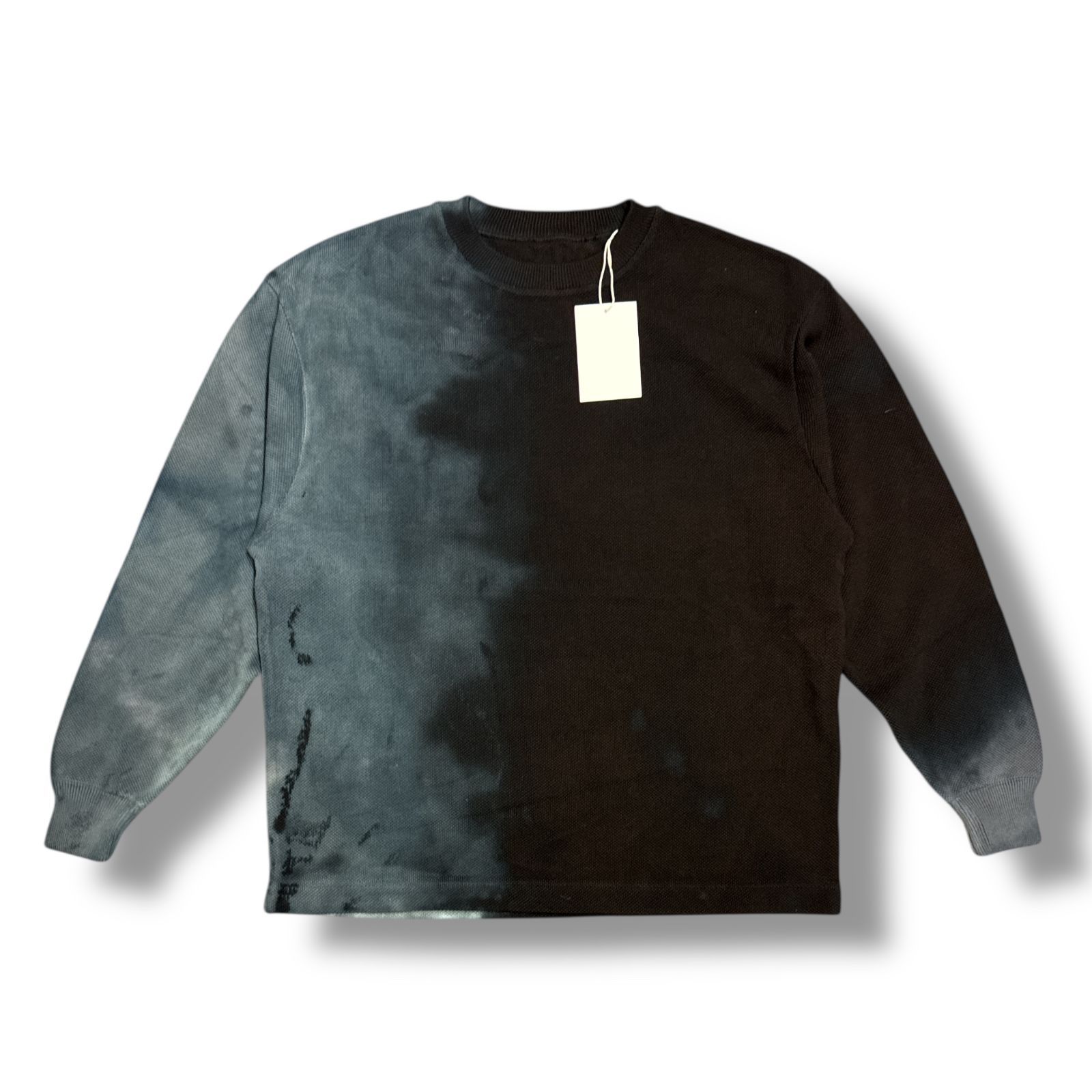 クレプスキュール 鹿の子 ニット 黒 参考上代38500円 未使用品 crepuscule Light Moss Stitch
