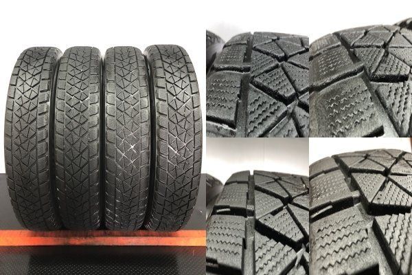 BS DM-V2 P285|45R22 スタッドレス WALD ジャレット J11-C 22インチ10.5J5HPCD150-5 オーバーフェンダーサイズ ランクル200 LX等 STF013MY FFCRYSTALESIA_COM