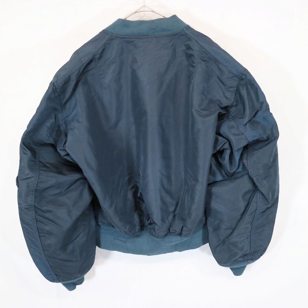 90s ビンテージ　SchottショットMA-1フライトジャケット Schott ショット MA-1 ミリタリー フライトジャケット 民間品 メンズM