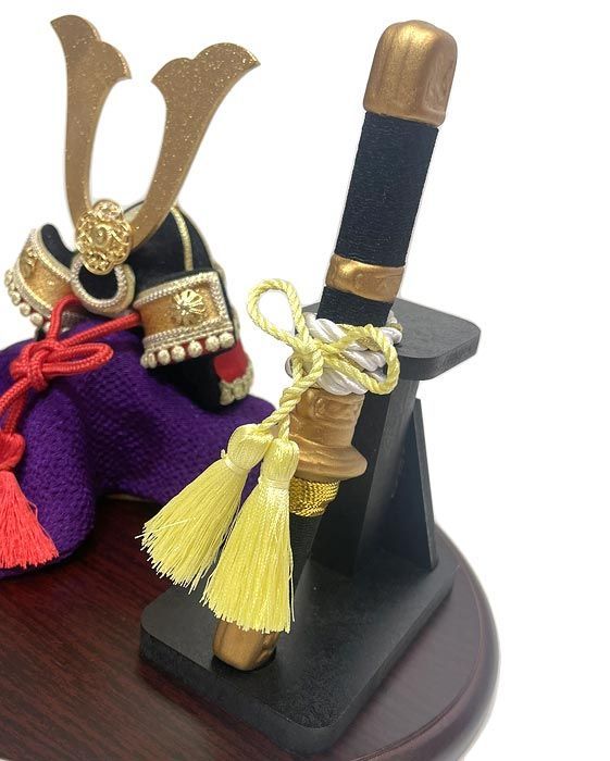 飛翔兜 弓太刀セット 高品質 五月人形兜飾り 端午の節句卓上飾り