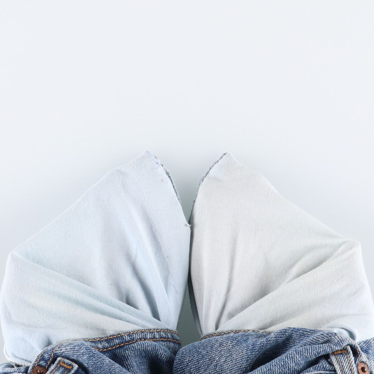 CUT ブーツカットデニムパンツ