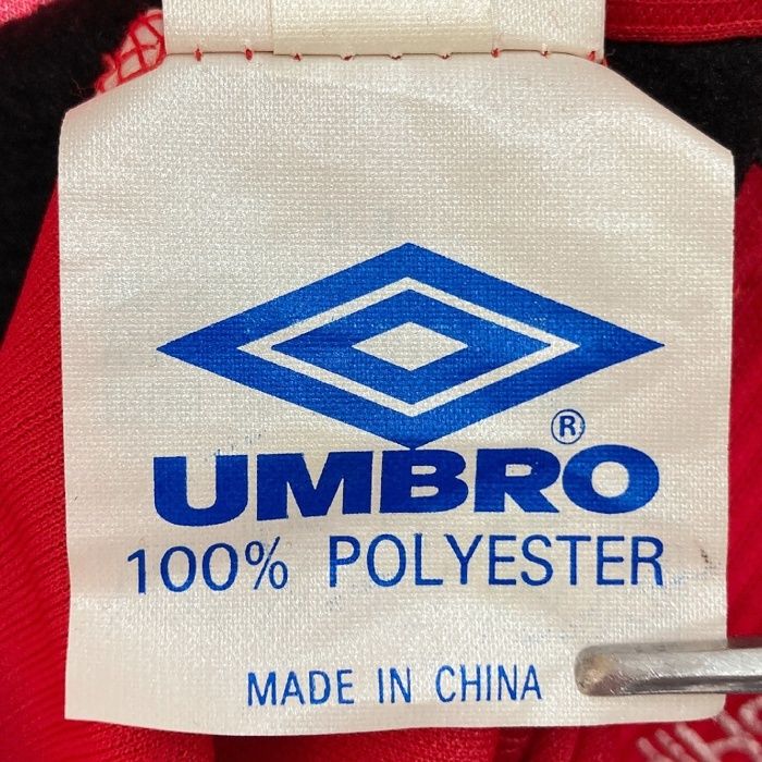 98-99 マンチェスターユナイテッド　アンブロ　ホームユニフォーム　正規品 ☆UMBRO アンブロ マンチェスターユナイテッド 98-99 トレブル