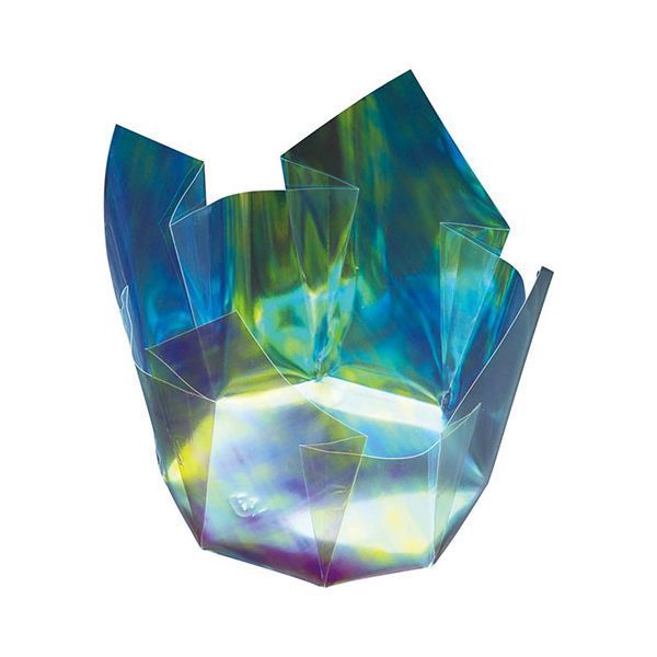 ヤマコー 用美 業務用 両面OP珍味入 オーロラ 大 100枚入 yamaco66404