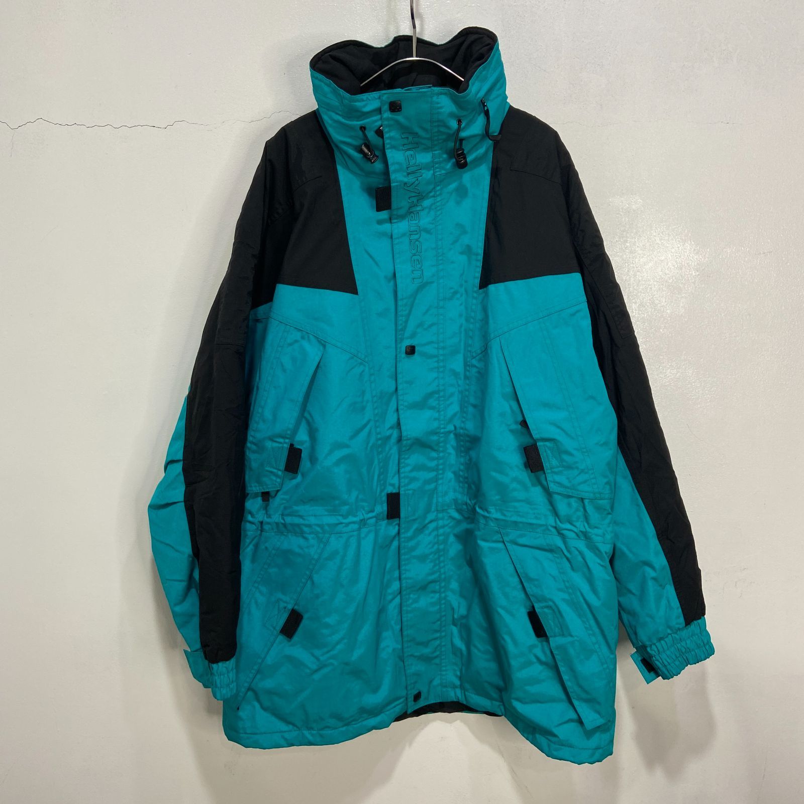 美品☆90ｓ☆HELLY HANSEN☆シンサレート中綿マウンテンパーパーカー