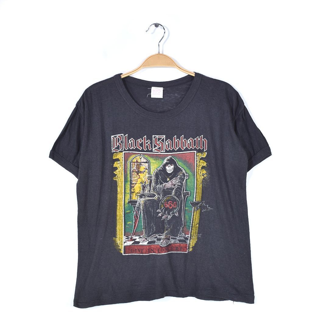 80s BLACK SABBATH ツアーTシャツ ビンテージ ブラックサバス