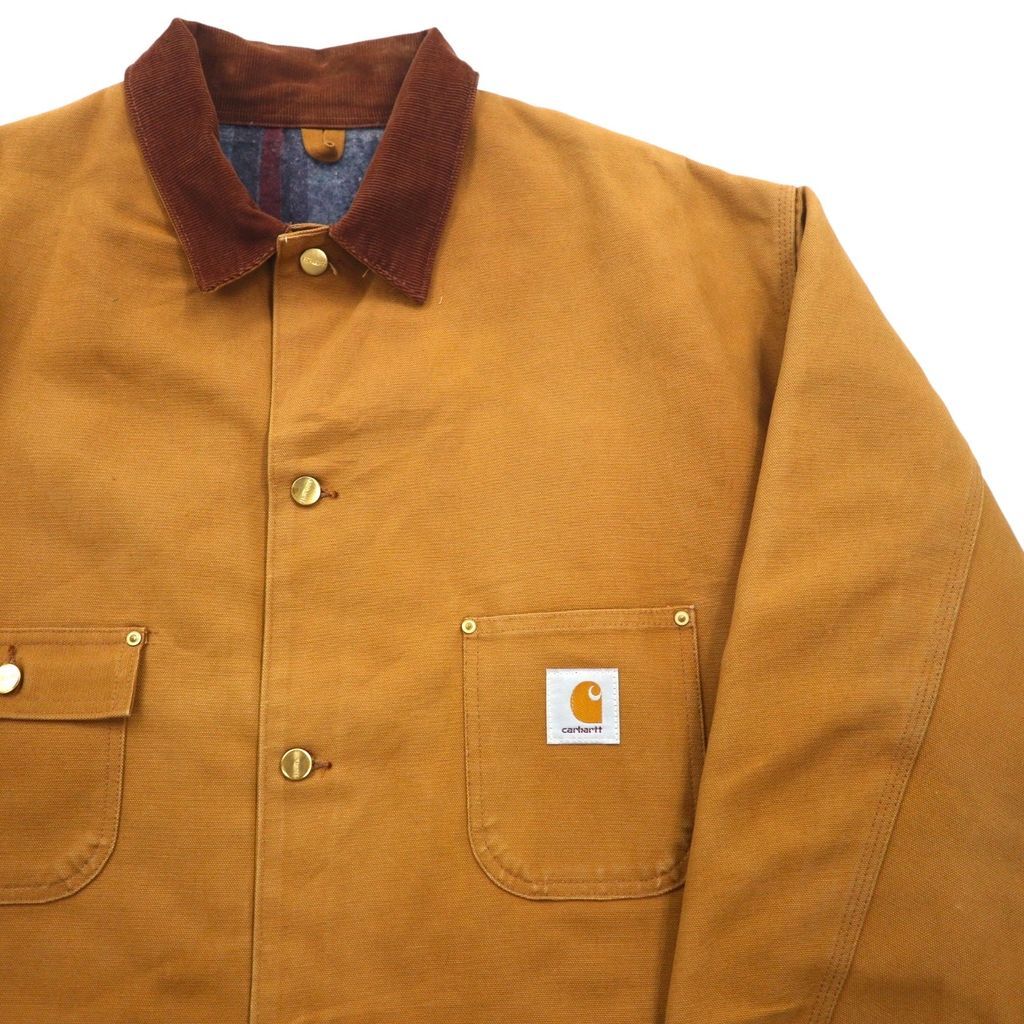 carhartt ミシガン ダック チョアコート カバーオール 2XL キャメル