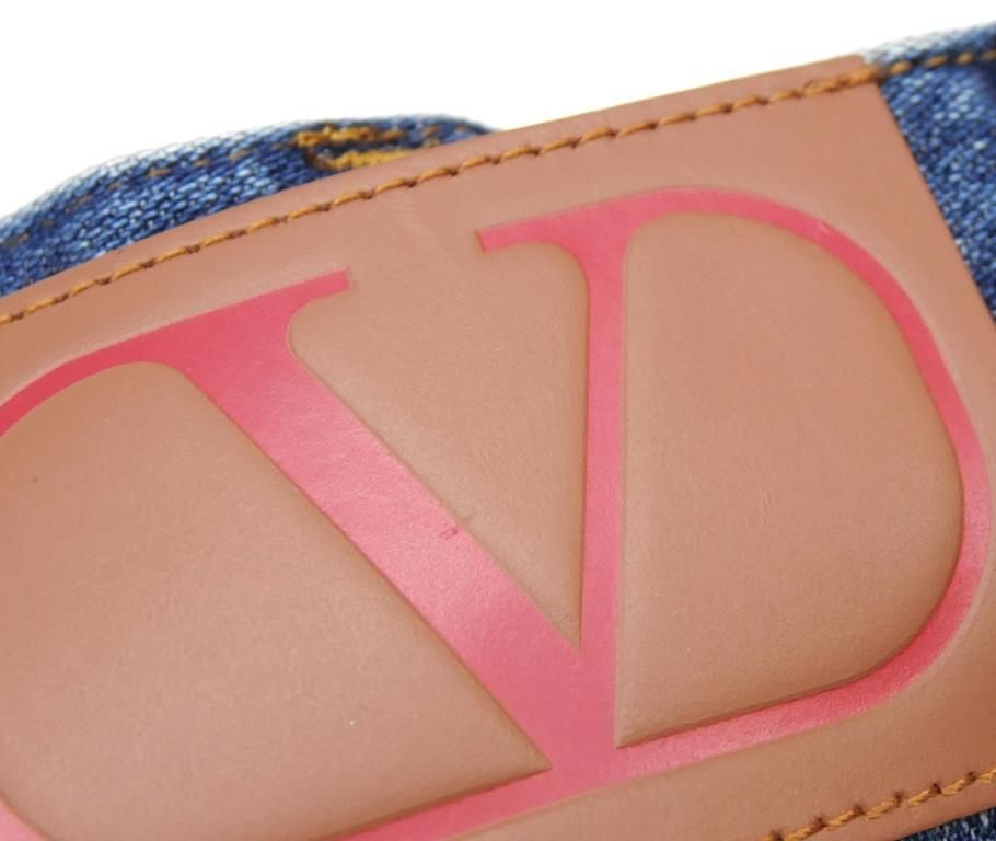 Valentino 【関税込】ブルーウォッシュドデニム パンツ ヴァレンティノ VALENTINO ブルーウォッシュドデニム パンツ