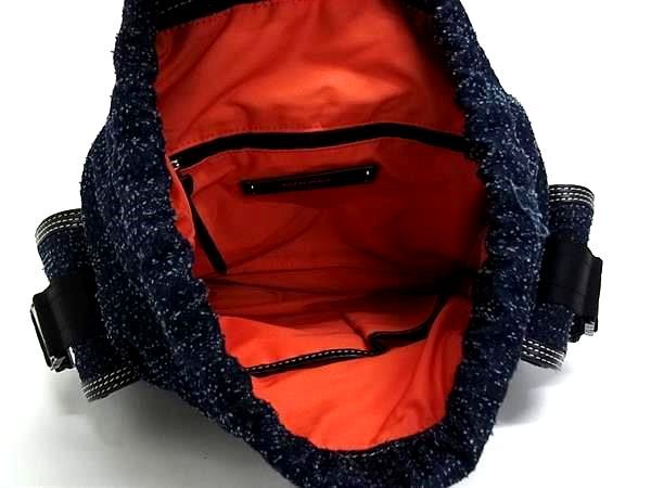 美品★ DIESEL ディーゼル デニム 巾着 リュック バックパック　希少 美品☆ DIESEL ディーゼル デニム 巾着 リュック バックパック 希少