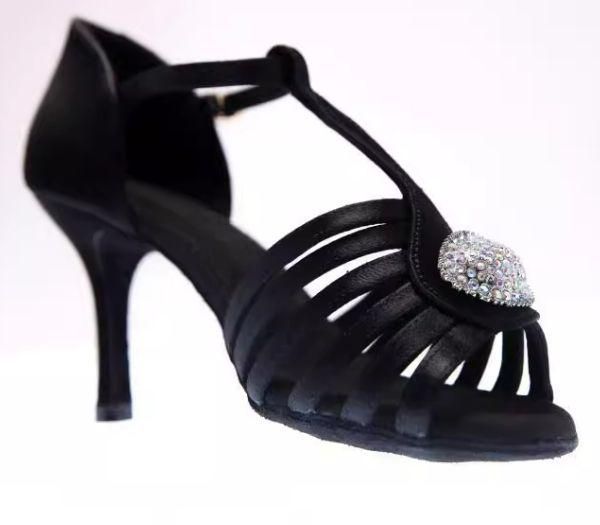 【本日限定】社交ダンス テンシューズ ストーン 22.5?～25.0? オーダーメイド 毎日履ける