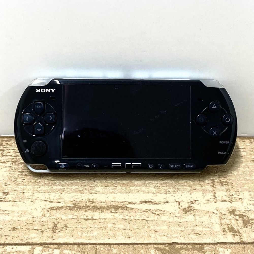 08w13405 ソニー sony PSP ピアノブラック PSP-3000 ゲームハード プレイステーション ポータブル 動作 済み 完動品 品
