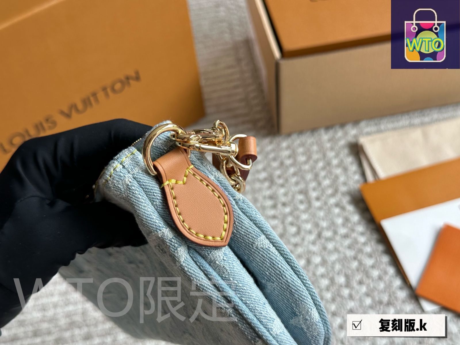 今日特価】Louis Vuitton ルイヴィトン デニム ニューモデル