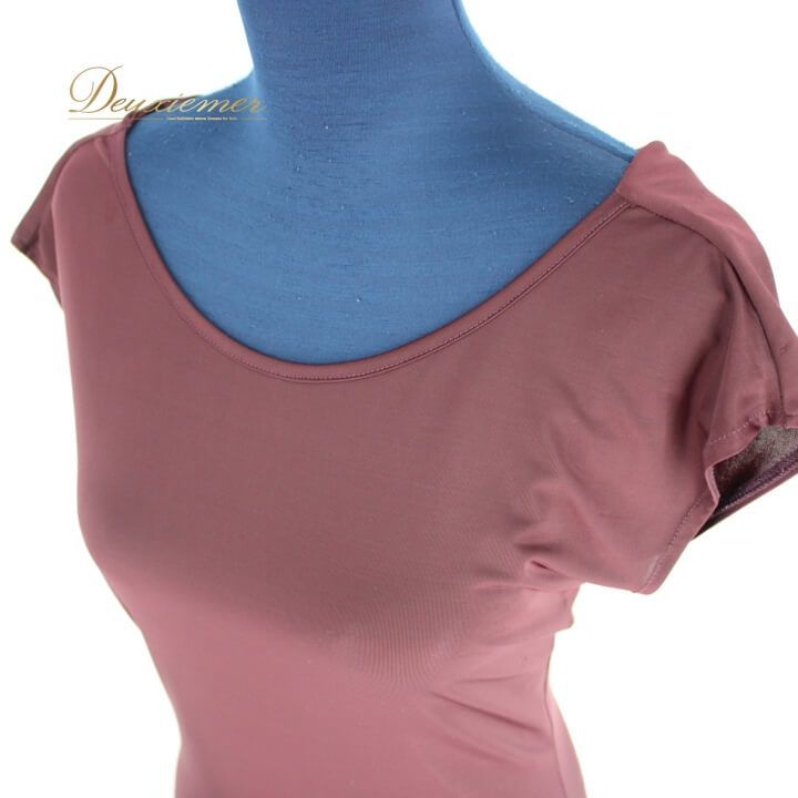 S-Mサイズ】新品JOAN社交ダンス 緑色ヒョウ柄ドルマン袖トップスs047