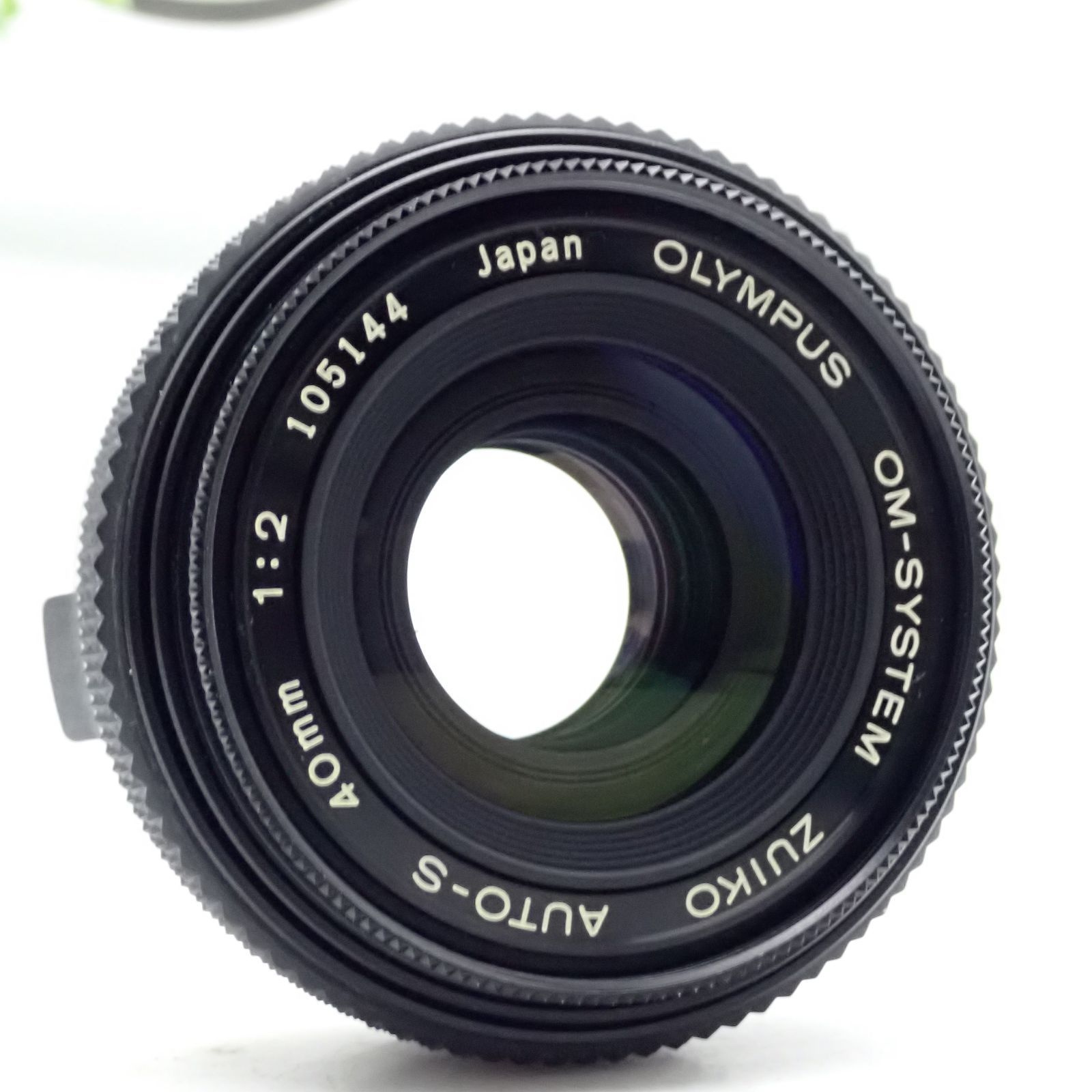 美品 OLYMPUS OM-SYSTEM ZUIKO AUTO-S 40mm f2 標準 単焦点 パン