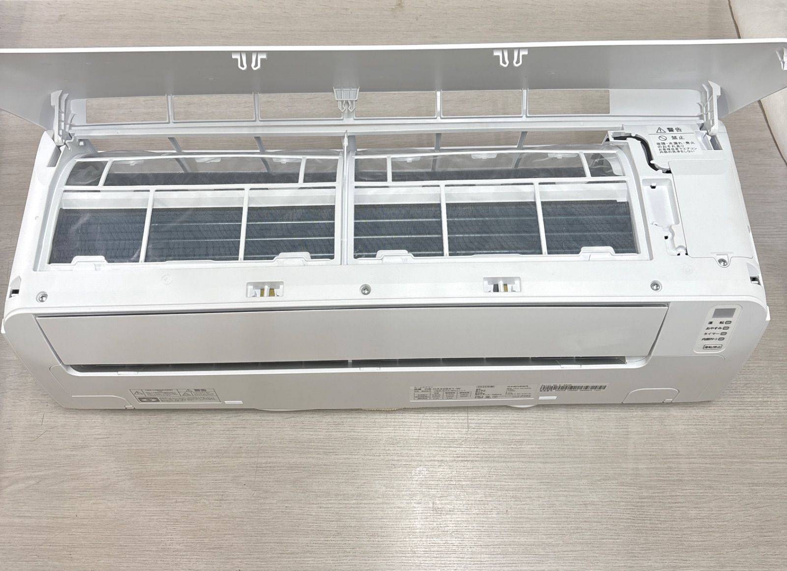 I736 製の ♪ ORIGINAL BASIC オリジナルベーシック 2.2kw エアコン おもに6畳用 動作 済 クリーニング済