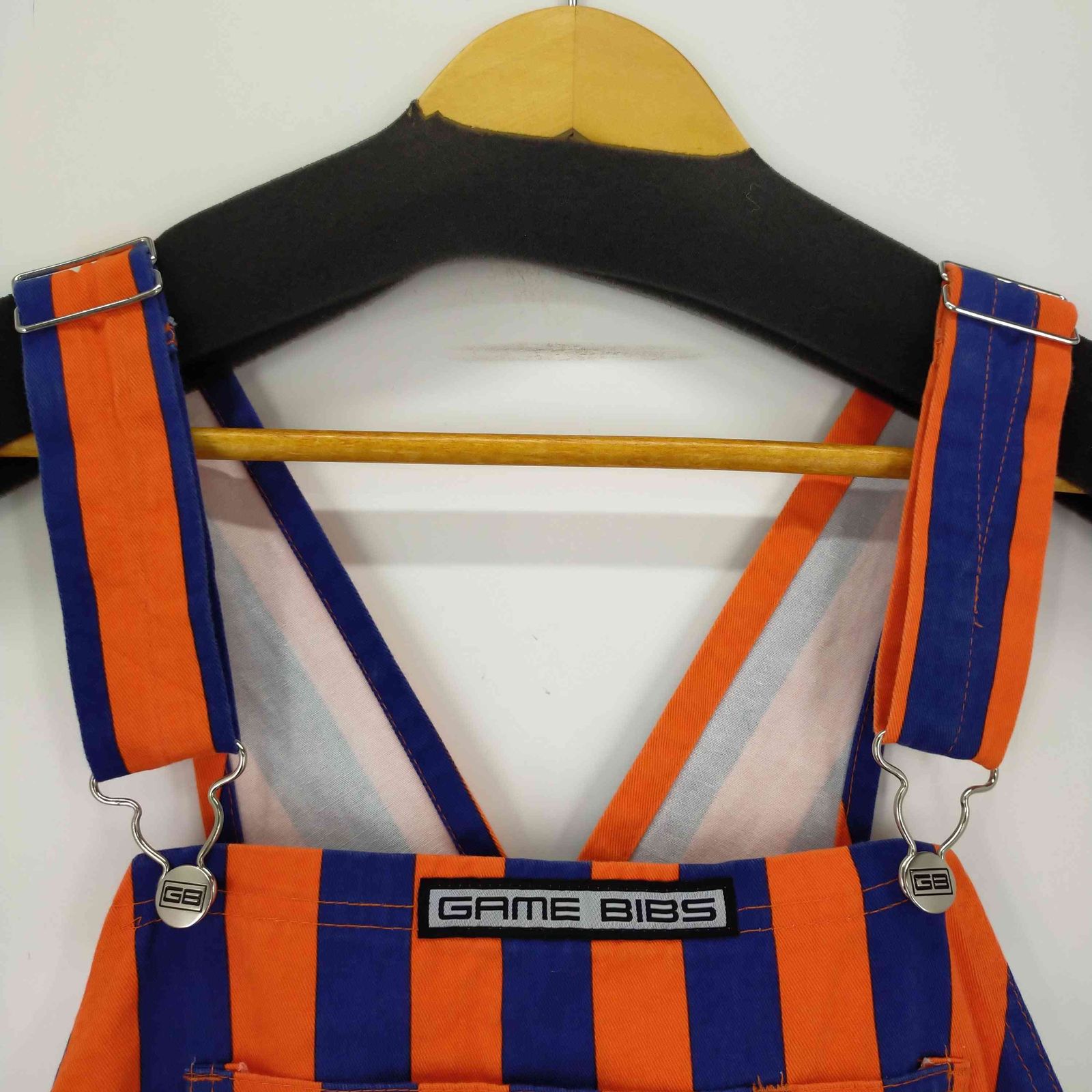 GAME BIBS ゲームビブス ストライプ オーバーオール 楽天市場】【GAME BIBS】ゲームビブOVERALL オーバーオール