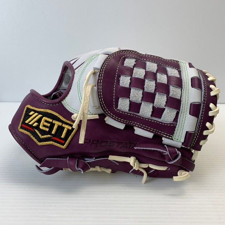 中古品 ゼット ZETT プロステイタス 軟式 オーダー 内野手用