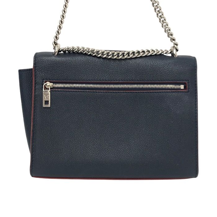 LOUIS VUITTON ルイ・ヴィトン LVロゴツイストロック 2way マイロックミーBB  M53196 ショルダーバッグ グレインカーフレザー マリーヌルージュ レディース 【中古】 LOUIS VUITTON ルイ・ヴィトン LVロゴツイストロック 2way マイロック
