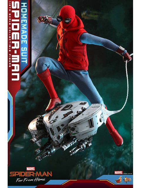 master-piece - ホットトイズ hottoy スパイダーマン ファーフロムホーム ムービープロモ HOTTOYS スパイダーマン（ホームメイド・スーツ版