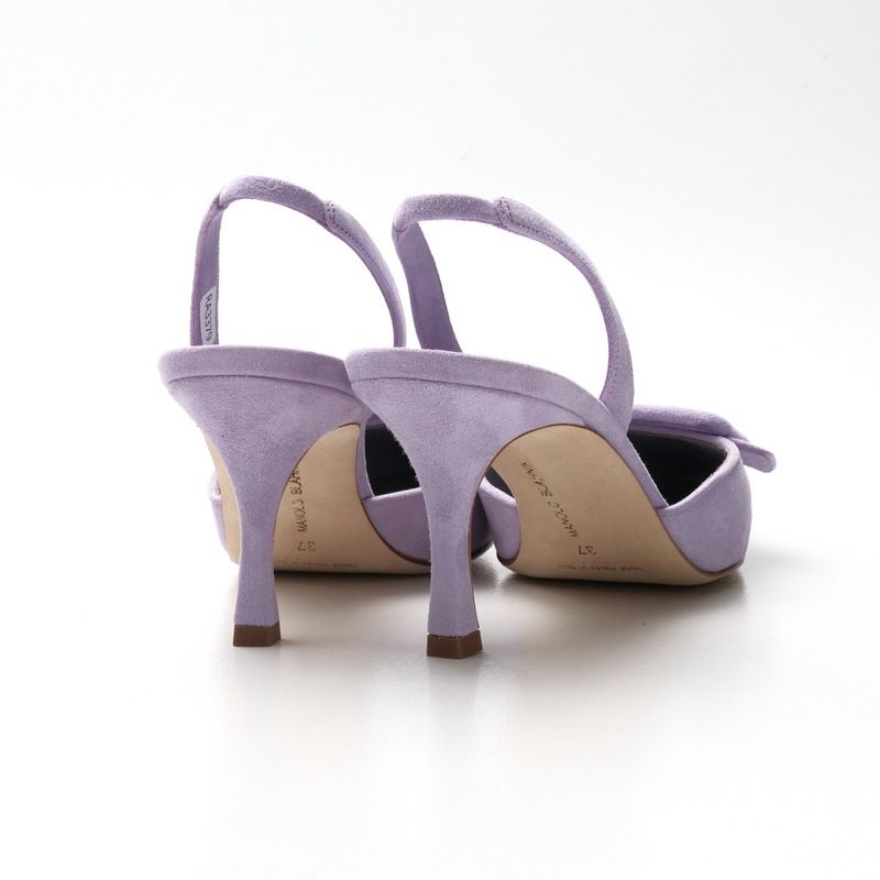 靴 MANOLO BLAHNIK MAYSLI 37 MANOLO BLAHNIK/マノロ ブラニク】 MAYSLI 7cm STRAP MULE