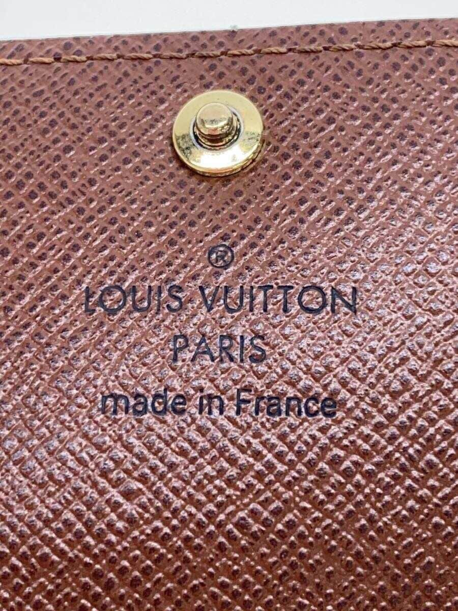 LOUIS VUITTON ミュルティクレ6_モノグラム・キャンバス_BRW_フューシャ レザー ブラウン 総柄 メンズ - メルカリ