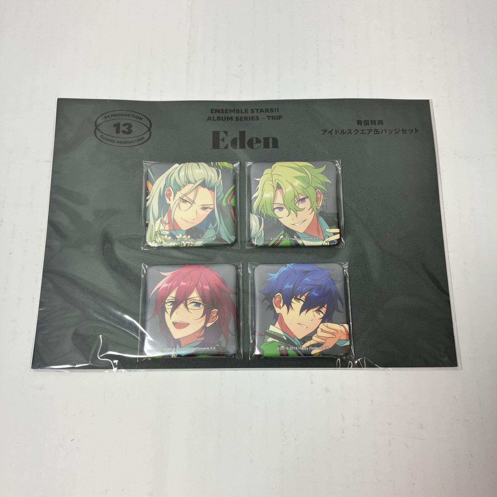 あんスタ TRIP 有償特典スクエア缶バッジ Eden あんスタ TRIP 有償特典スクエア缶バッジ Eden