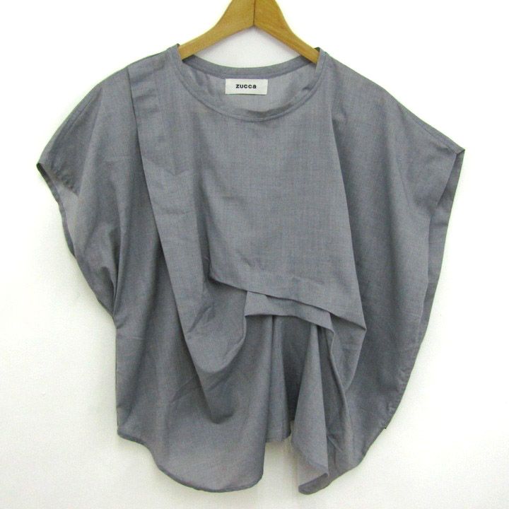 ズッカ ノースリーブカットソー シャツ トップス レディース Mサイズ グレー ズッカ ノースリーブカットソー シャツ トップス レディース M