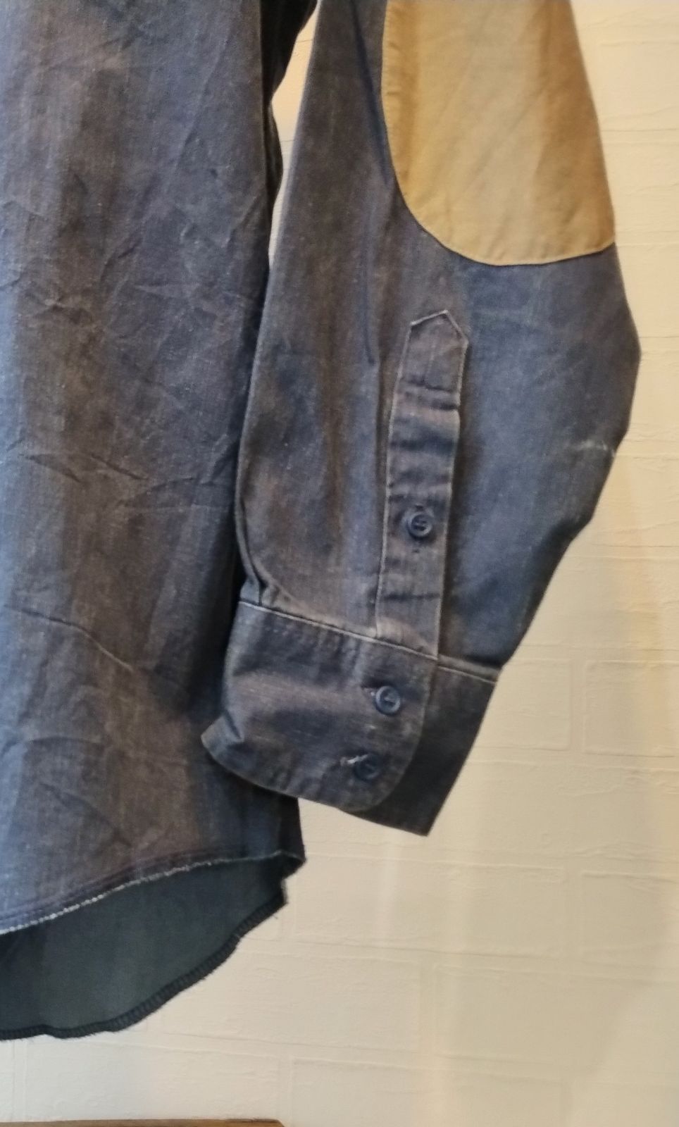 デッドストック 80s ビンテージ ラングラー USA製 黒 スタプレ パンツ