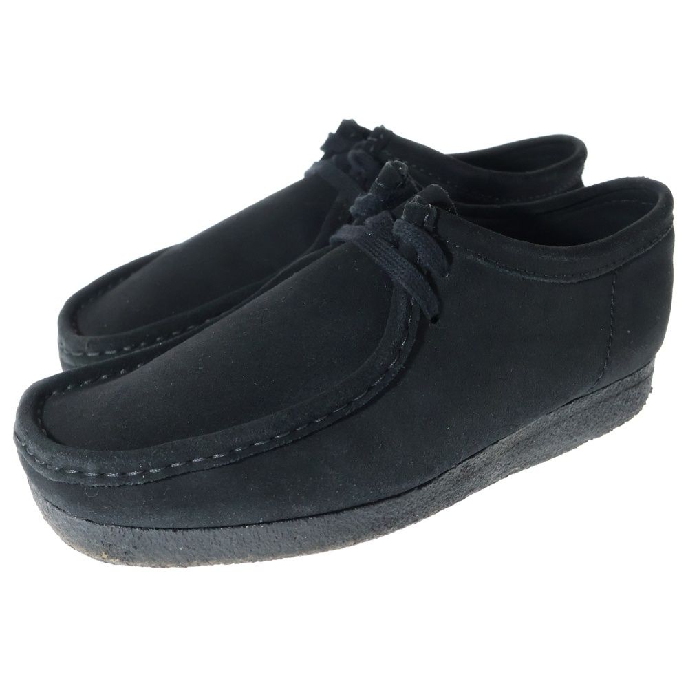 Clarks クラークス Wallabee クレープソール ワラビー レザーシューズ ブラック