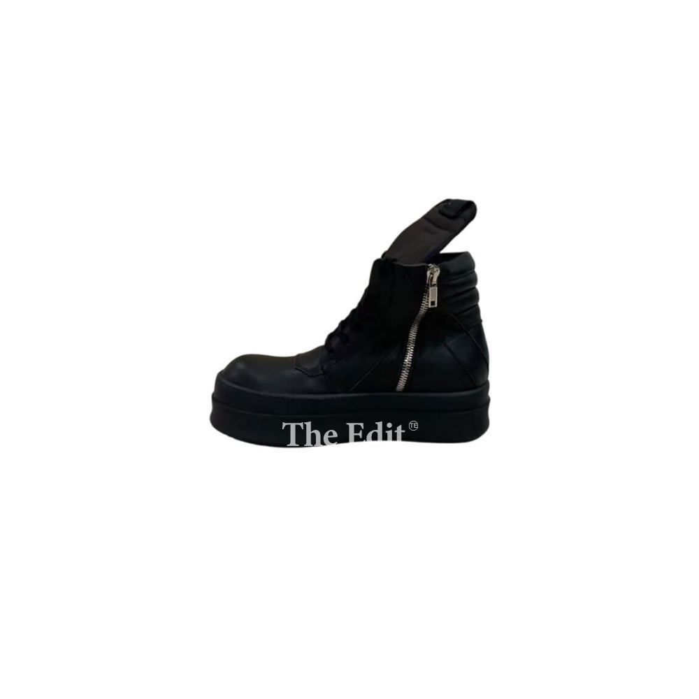 Rick Owens Geobasket Mega Bumper Sneakers Black リック Rick Owens Geobasket Mega Bumper Sneakers Black リック