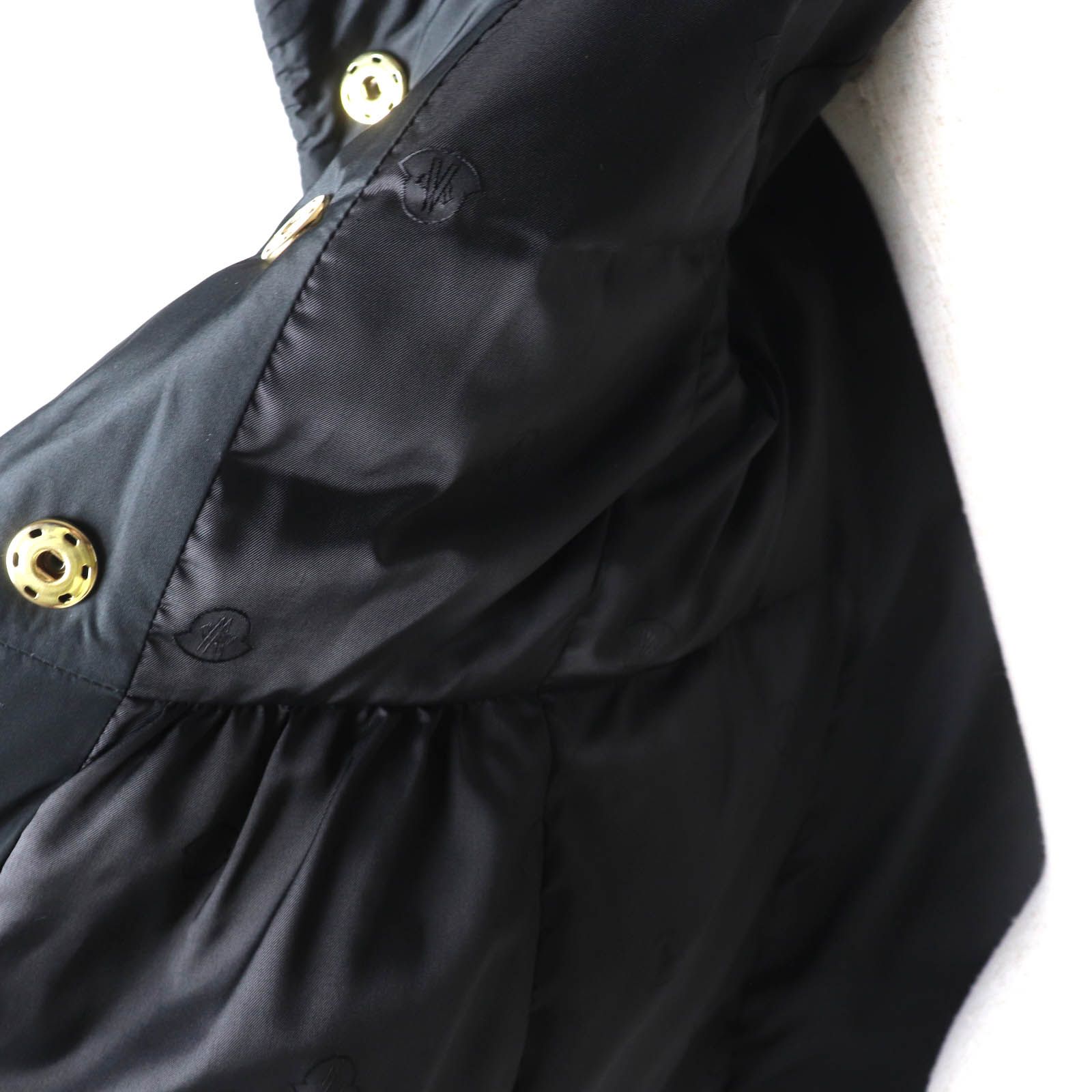 美品☆MONCLER モンクレール JOHANNA ジョアンナ ロゴZIP付