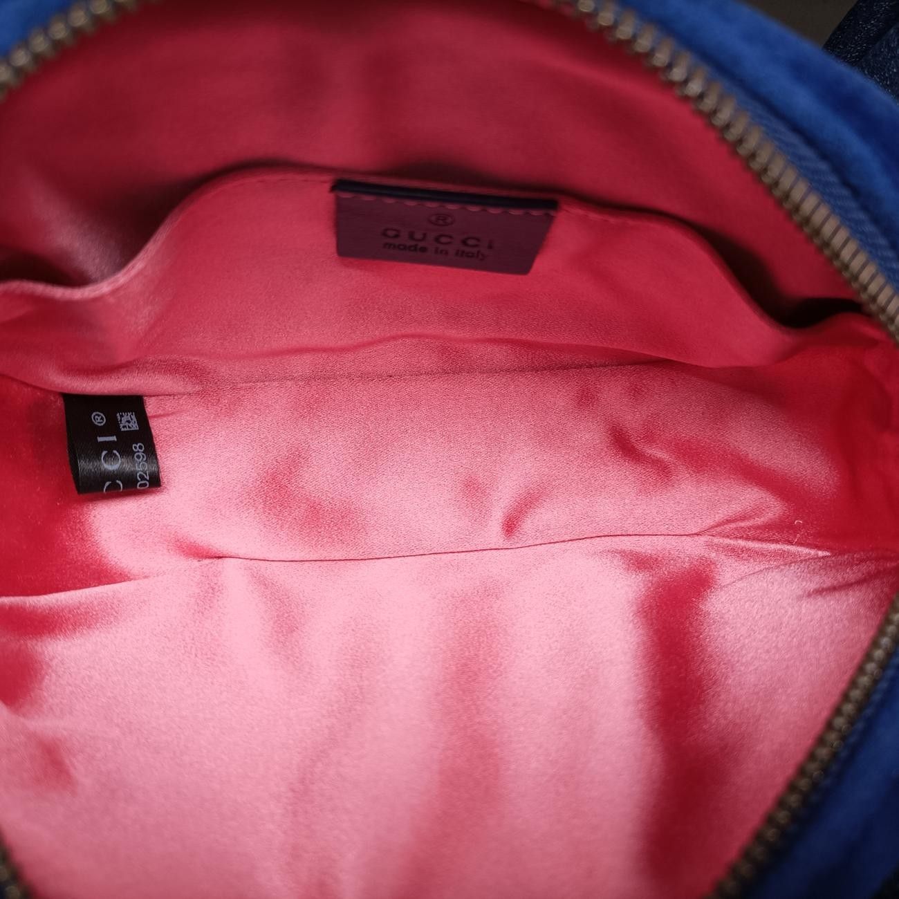 グッチGucciGGマーモント ブルー ベロア 476434 F026002598 グッチGucciGGマーモント ブルー ベロア 476434 F026002598
