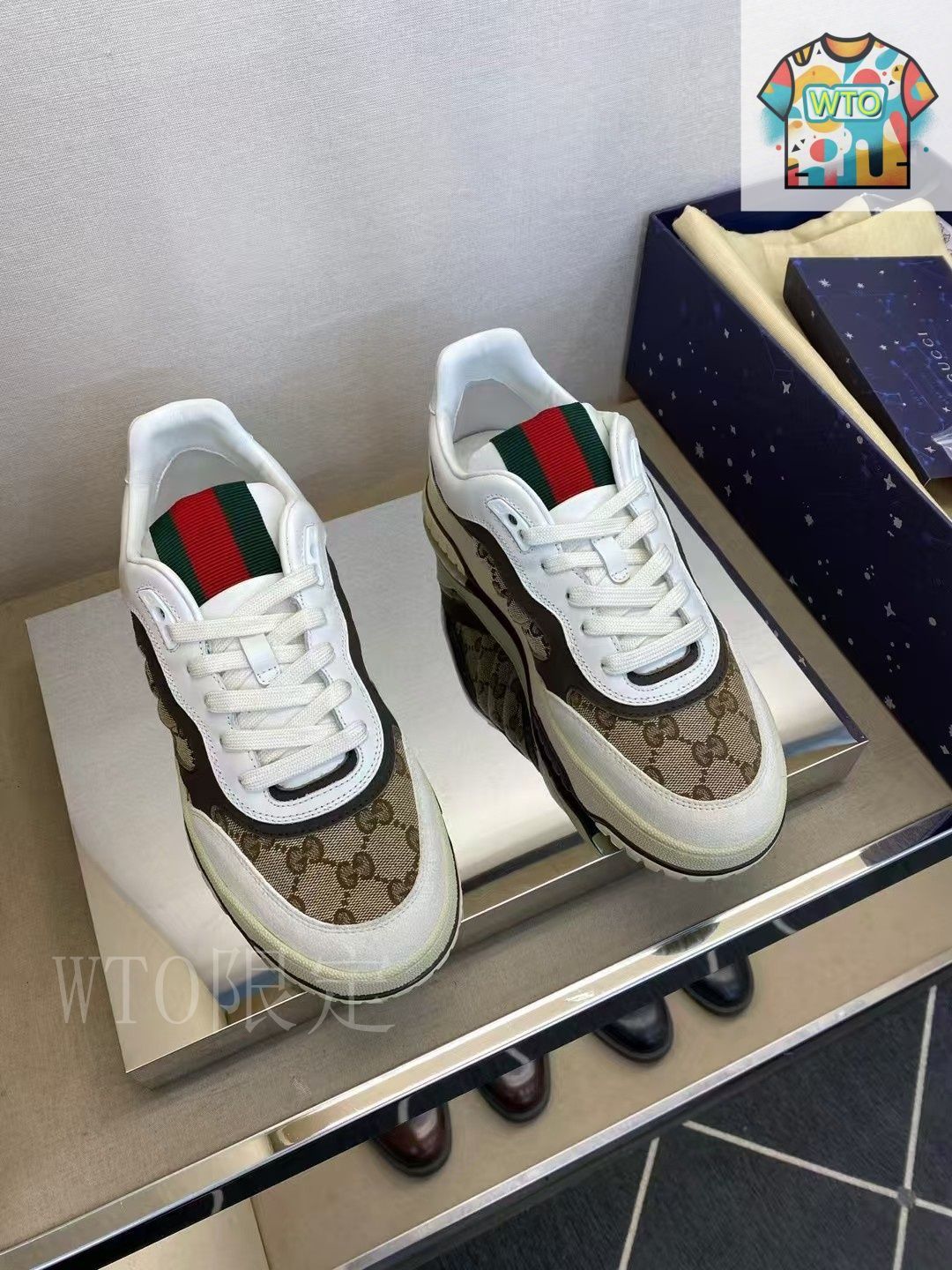 GUCCI グッチ メンズ シューズ 靴 26.5 GUCCI メンズ 美品 26.5センチ
