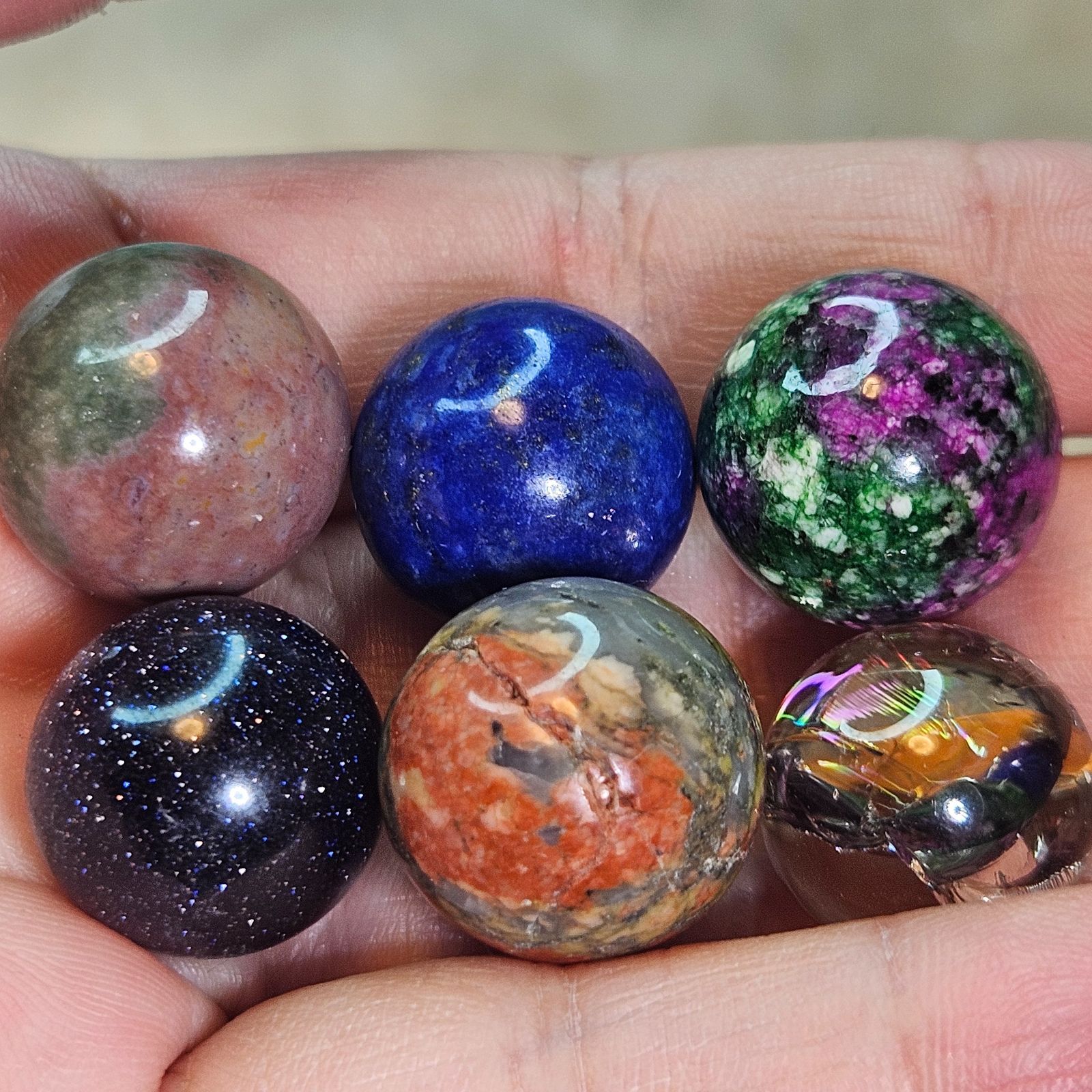 天然石 ミニスフィア まとめうり 【公式通販】