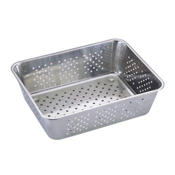 【新品】野菜水切りバット 18-8（ステンレス） UK 6枚取